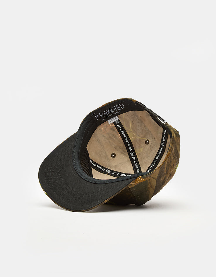 Krooked Eyes Camo Cap - Real Tree Camo