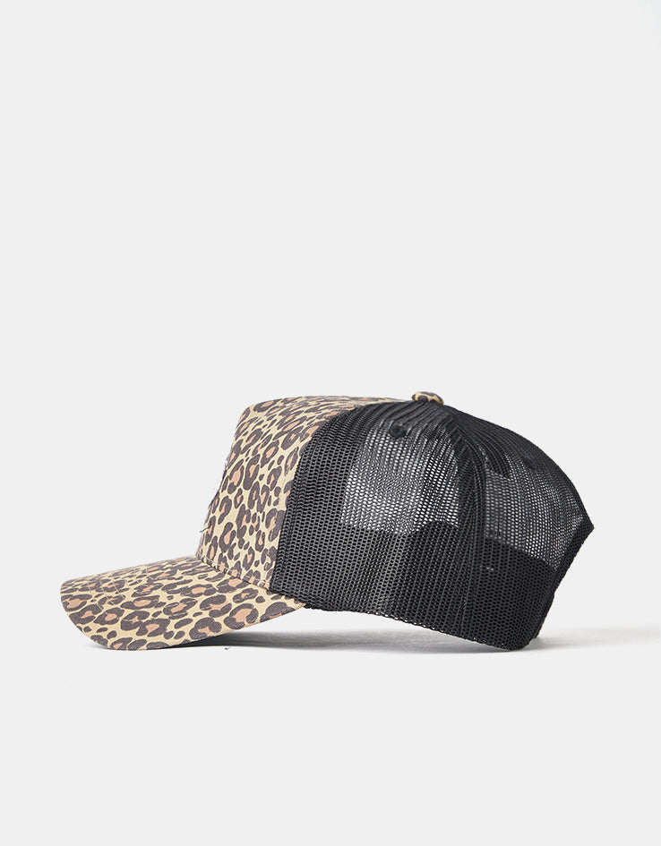 HUF Safari Trucker Cap - Leopard