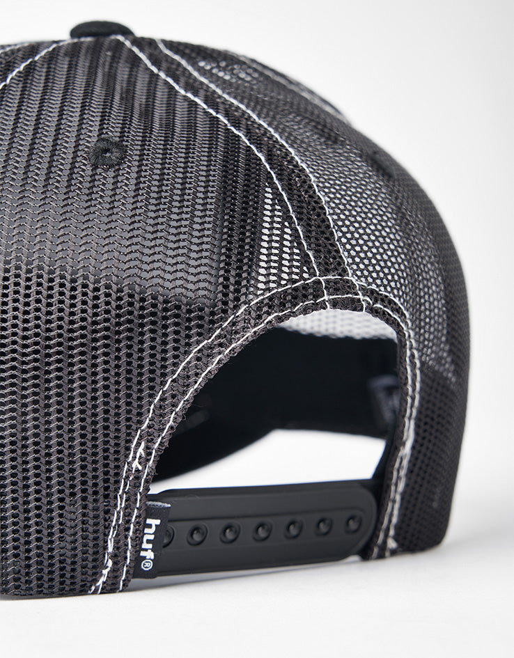 HUF Urethane Trucker Cap - Black