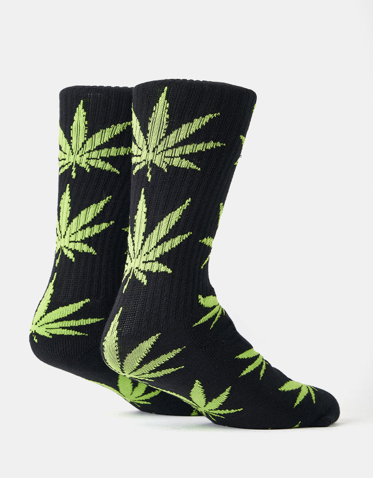 HUF OG Plantlife Socks - Black/HUF Green
