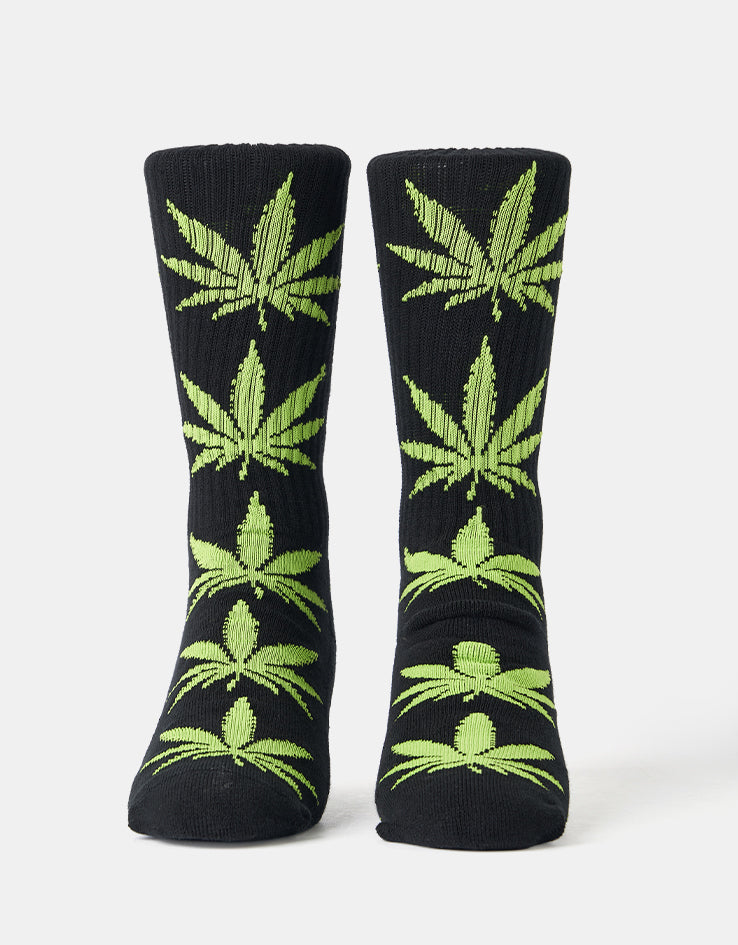 HUF OG Plantlife Socks - Black/HUF Green