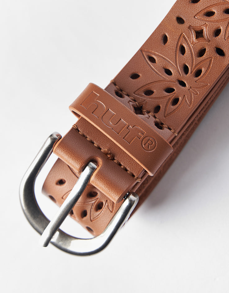 HUF Plantlife Perf Belt - Brown