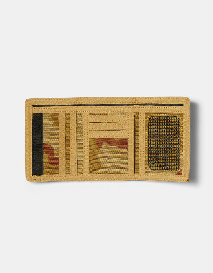 HUF 89 Wallet - Brown Camo