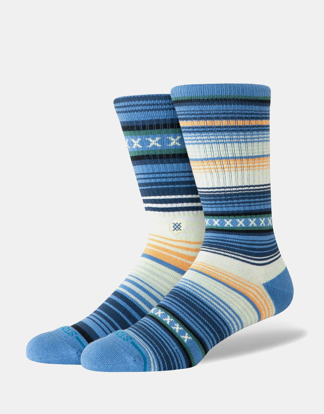 Stance Curren St Crew Socks - Capri Blue