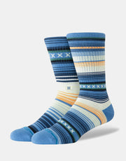 Stance Curren St Crew Socks - Capri Blue