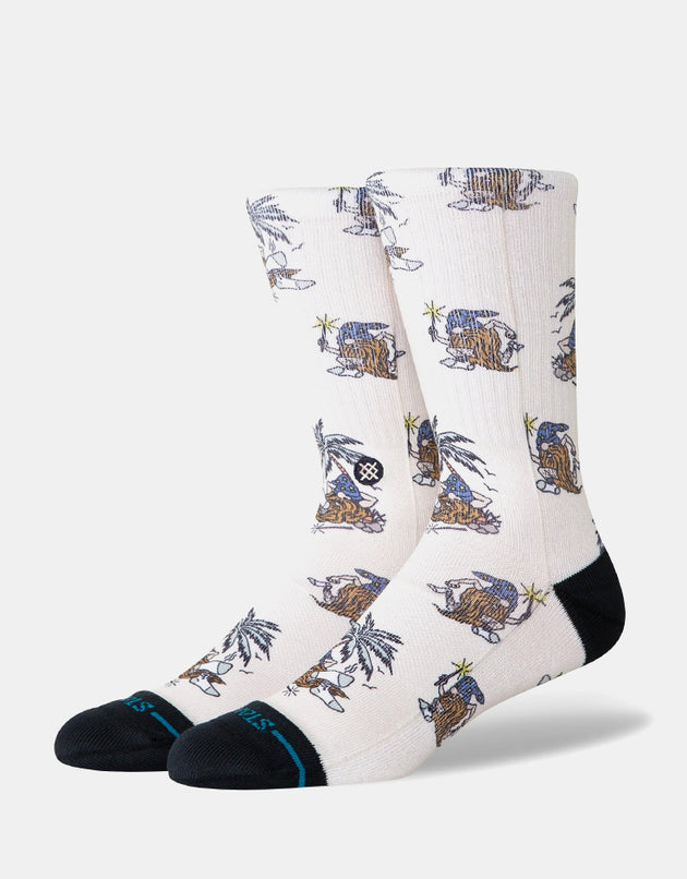 Stance Castaway Crew Socks - Canvas