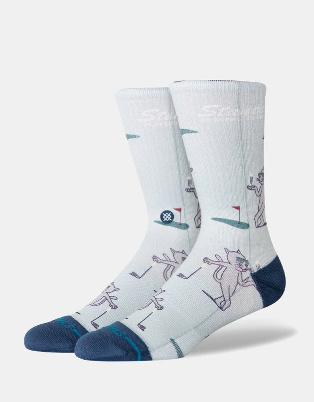Stance Players Club Crew Socks - Green