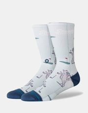 Stance Players Club Crew Socks - Green