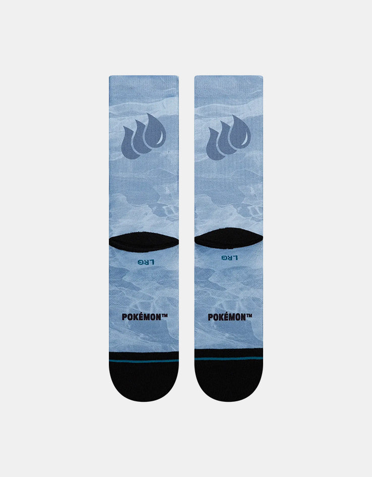 Stance x Pokémon Blastoise Crew Socks - Blue