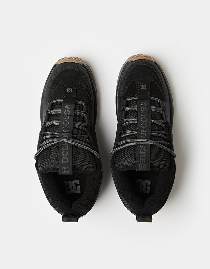 DC Lynx OG Skate Shoes - Black/Gum