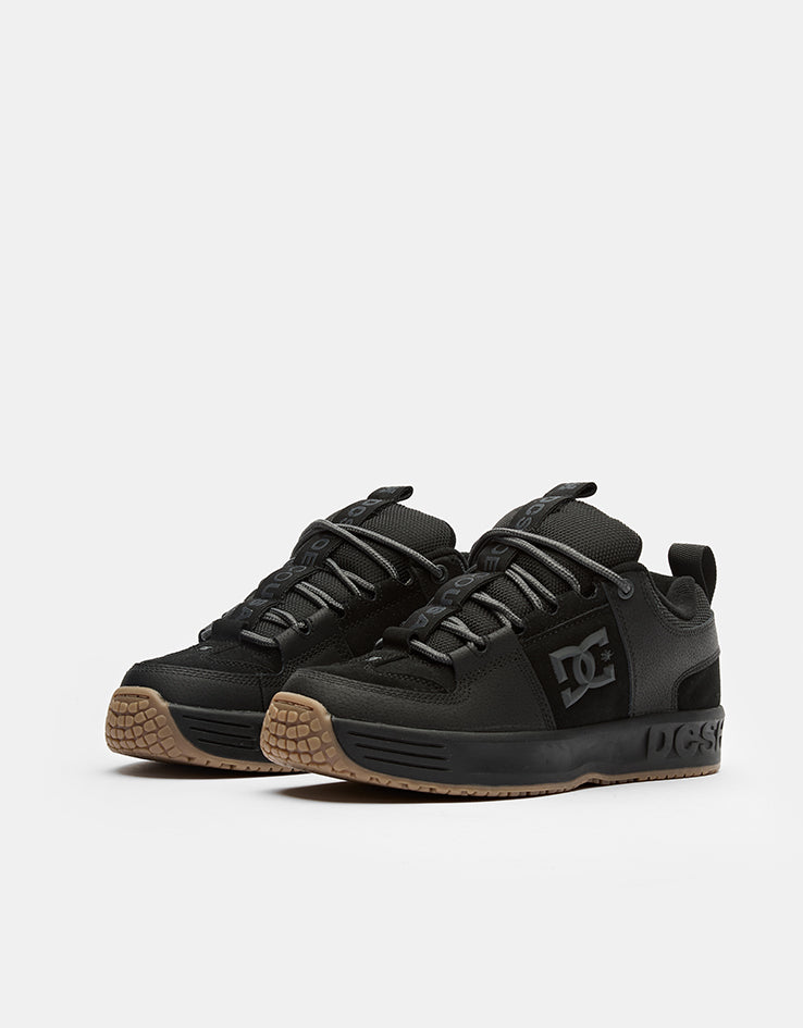 DC Lynx OG Skate Shoes - Black/Gum