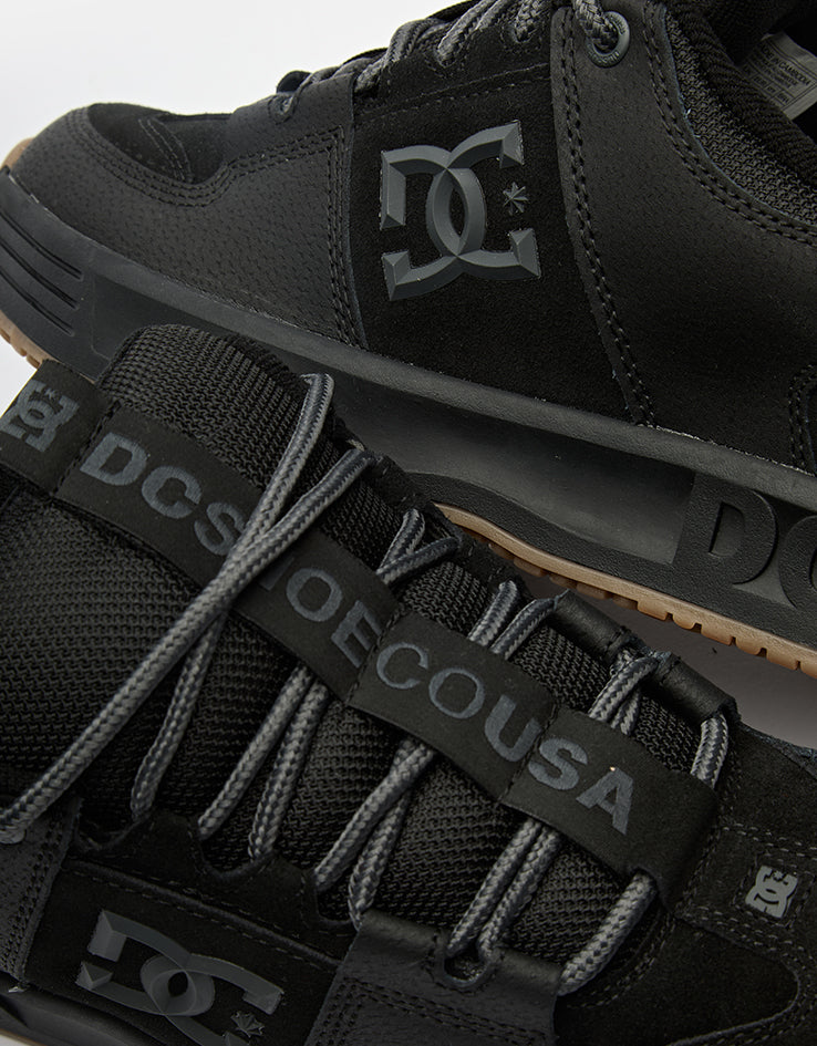 DC Lynx OG Skate Shoes - Black/Gum