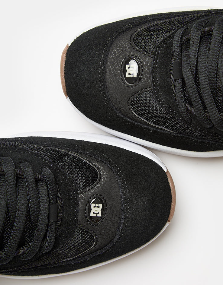 DC JS2 Skate Shoes - Black/White/Gum