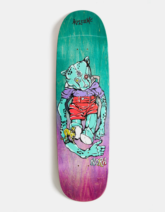 Welcome Nora Teddy on Sphynx Skateboard Deck - 8.8"