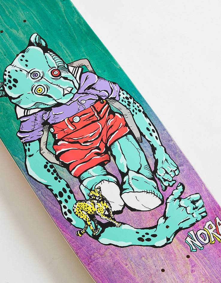 Welcome Nora Teddy on Sphynx Skateboard Deck - 8.8"