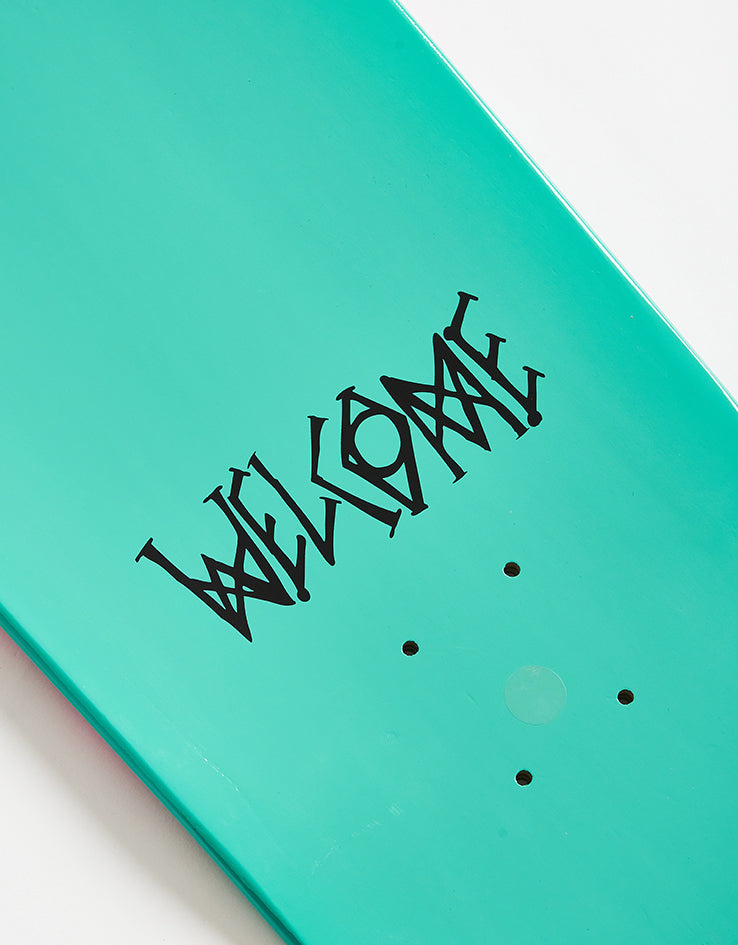 Welcome Sloth on Slappy Slap Skateboard Deck - 9.75"