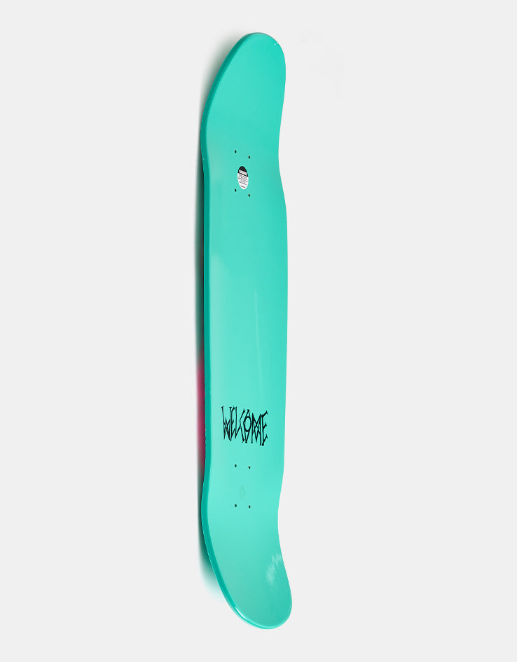 Welcome Sloth on Slappy Slap Skateboard Deck - 9.75"