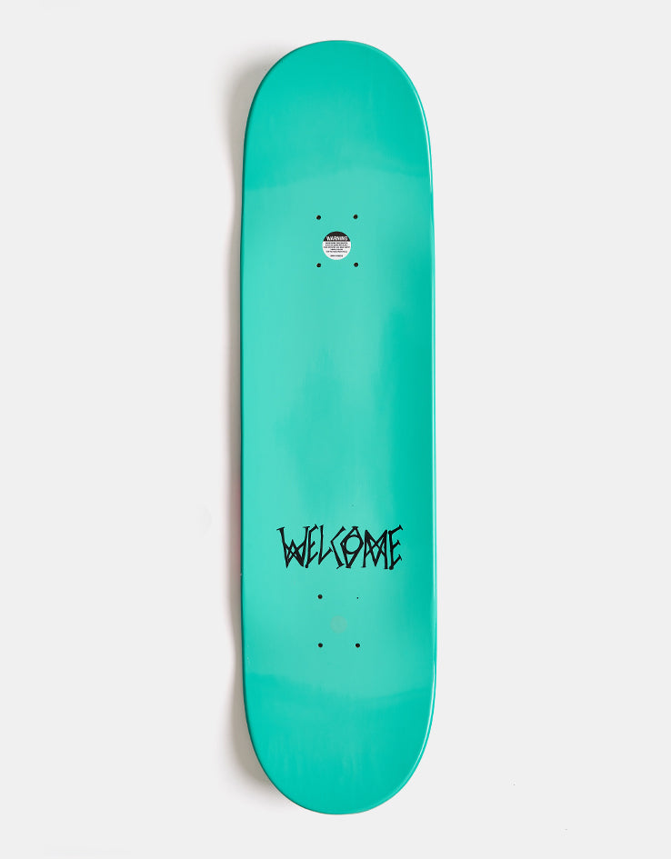 Welcome Sloth on Popsicle Skateboard Deck - 8.5"