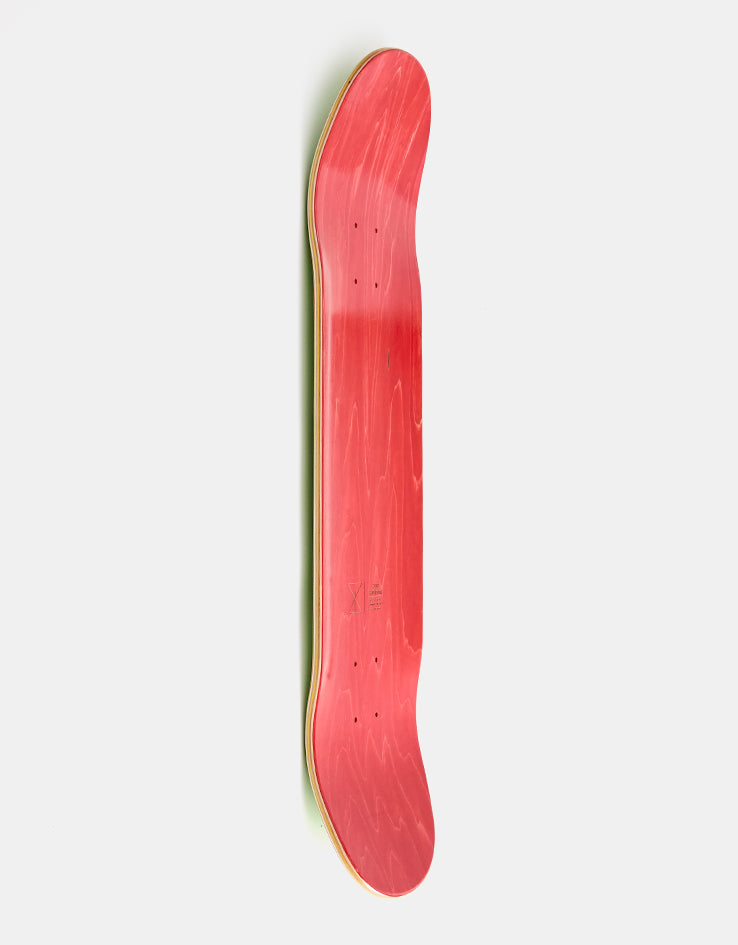 Sour Albert Snake Square Skateboard Deck - 8.125"