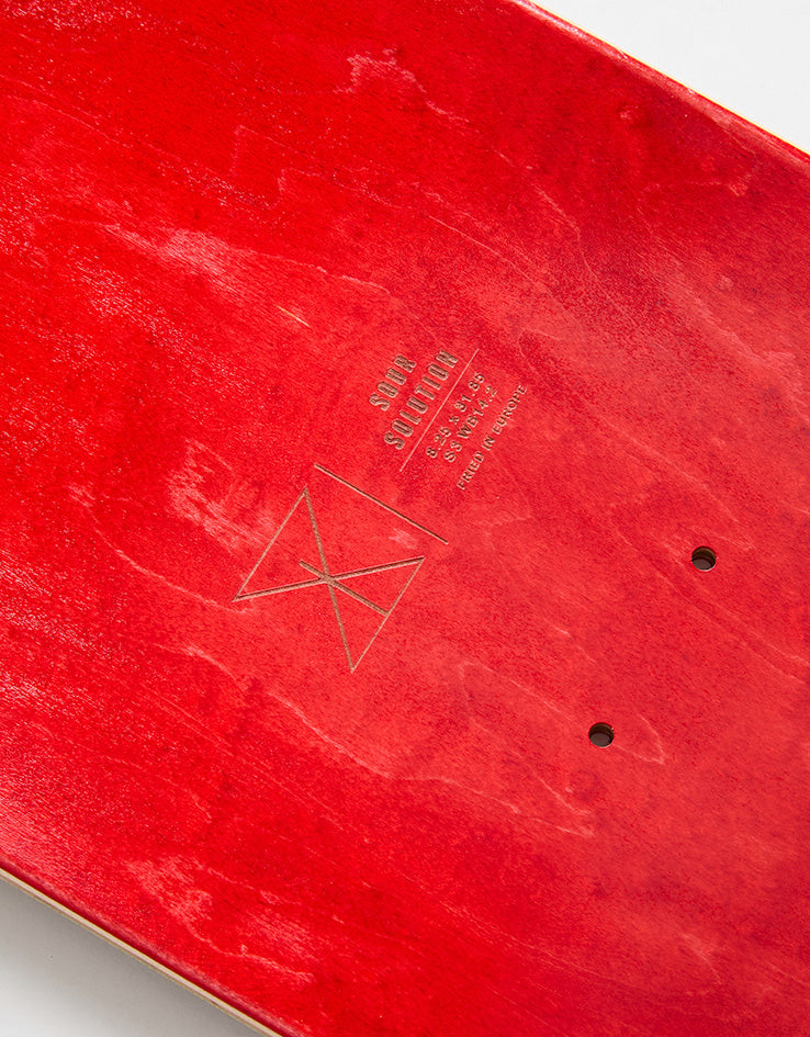 Sour Martin Crack Man S2 Skateboard Deck - 8.25"