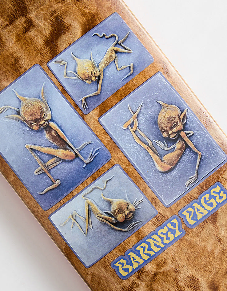 Sour Barney Pixies S3 Skateboard Deck - 8"