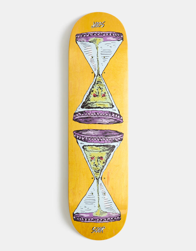 Sour Sourglass 'TWIN TAIL' Skateboard Deck - 8.25"