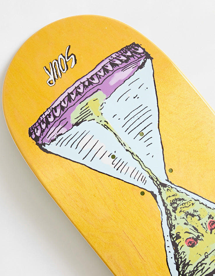 Sour Sourglass 'TWIN TAIL' Skateboard Deck - 8.25"