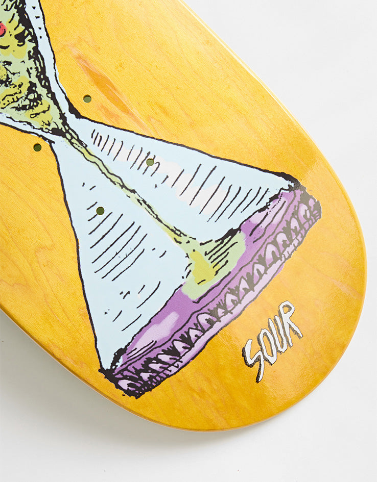 Sour Sourglass 'TWIN TAIL' Skateboard Deck - 8.25"