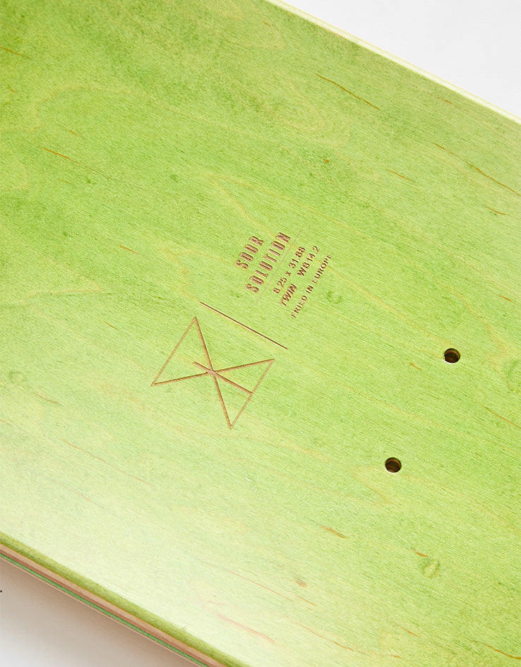 Sour Sourglass 'TWIN TAIL' Skateboard Deck - 8.25"