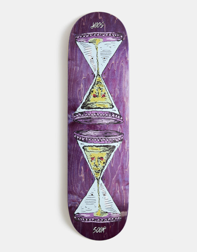 Sour Sourglass 'TWIN TAIL' Skateboard Deck - 8.5"