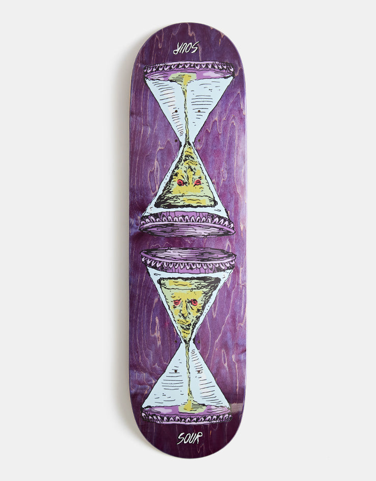 Sour Sourglass 'TWIN TAIL' Skateboard Deck - 8.5"