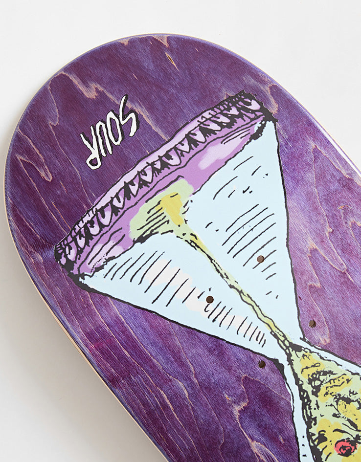 Sour Sourglass 'TWIN TAIL' Skateboard Deck - 8.5"