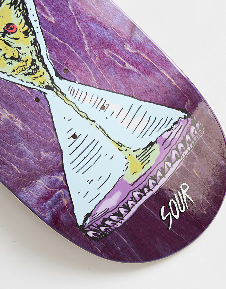 Sour Sourglass 'TWIN TAIL' Skateboard Deck - 8.5"