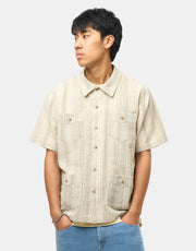 Stan Ray Mexicali S/S Shirt - Green Stripe