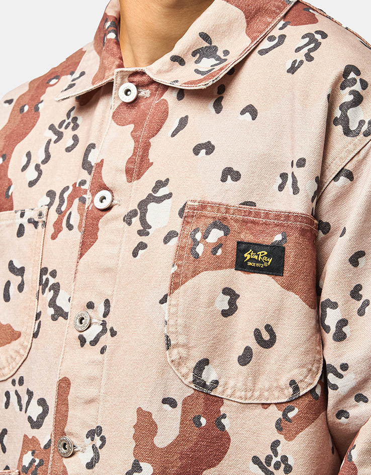 Stan Ray Coverall Jacket - Choc Chip Camo