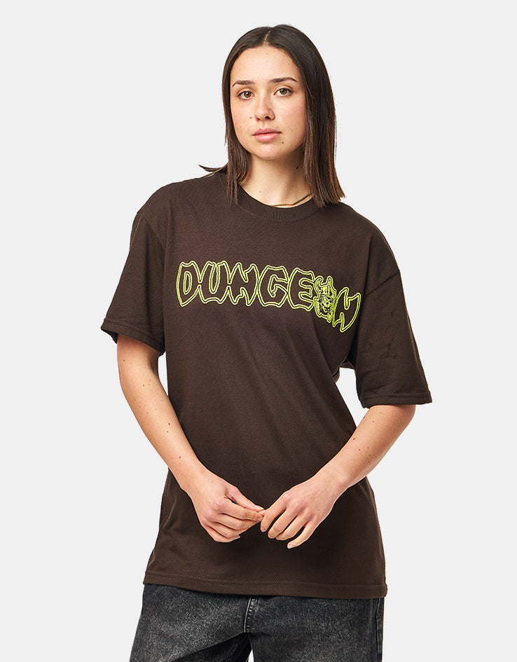 Dungeon Riddle Master T-Shirt - Walnut