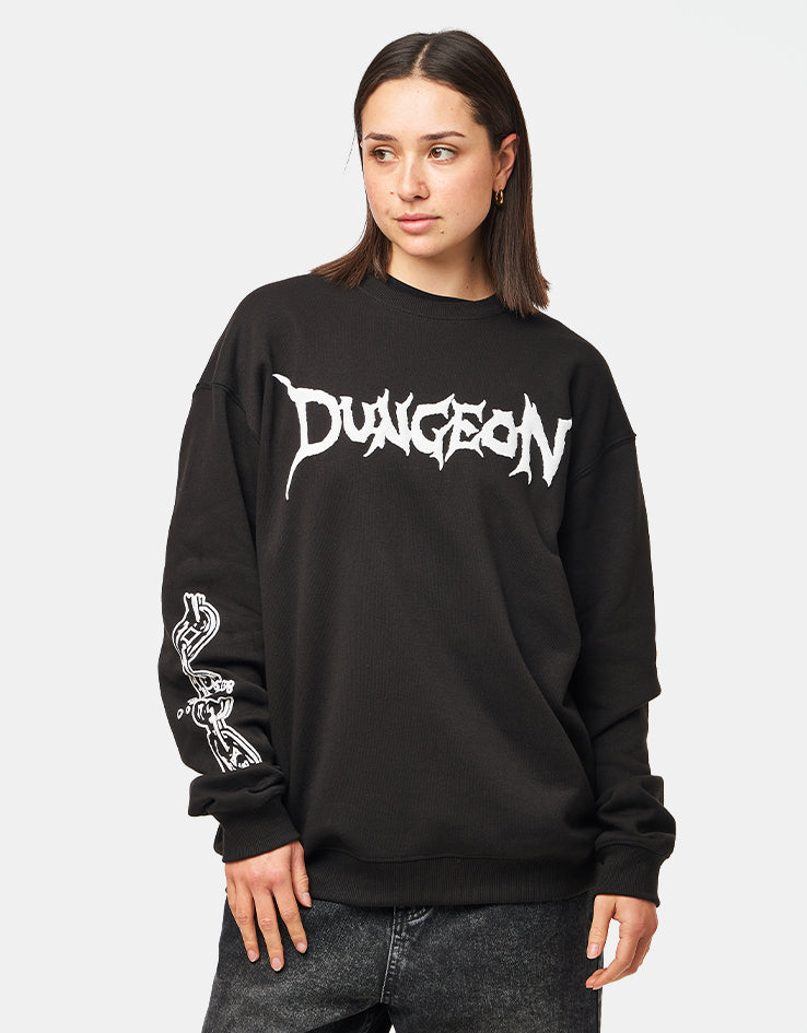 Dungeon Break The Chain Crewneck - Black