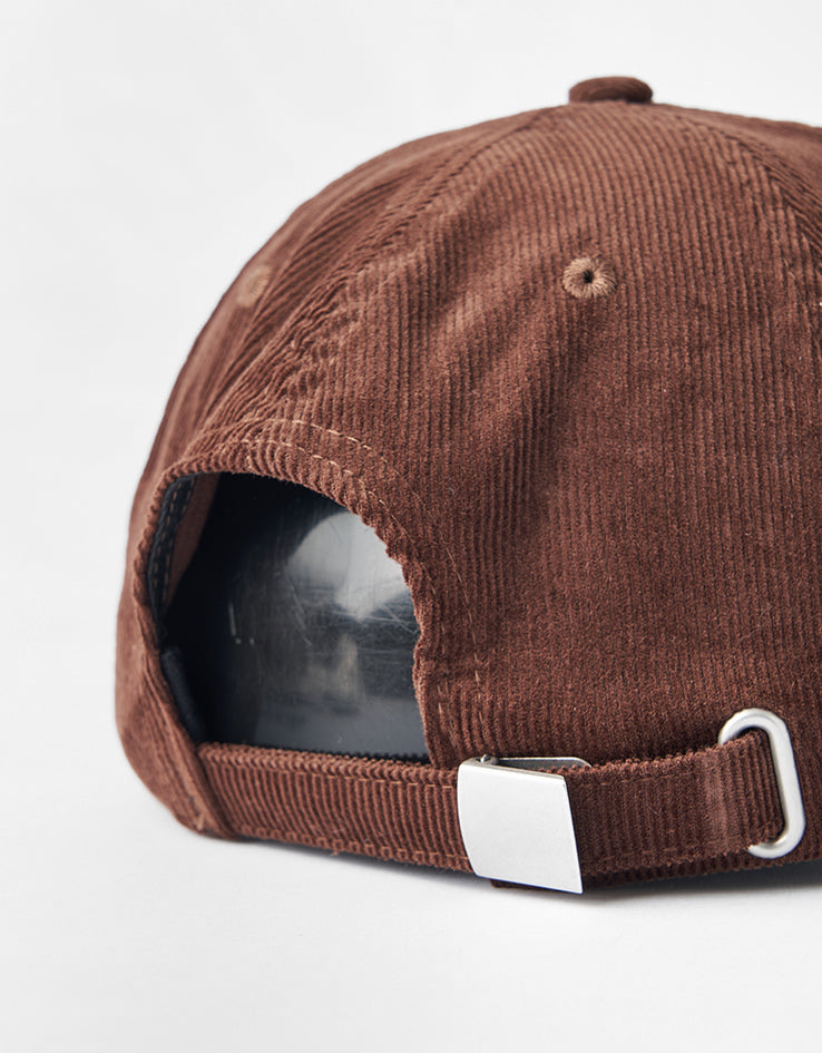 Dungeon Embroidered Cord Cap – Orange/Chocolate