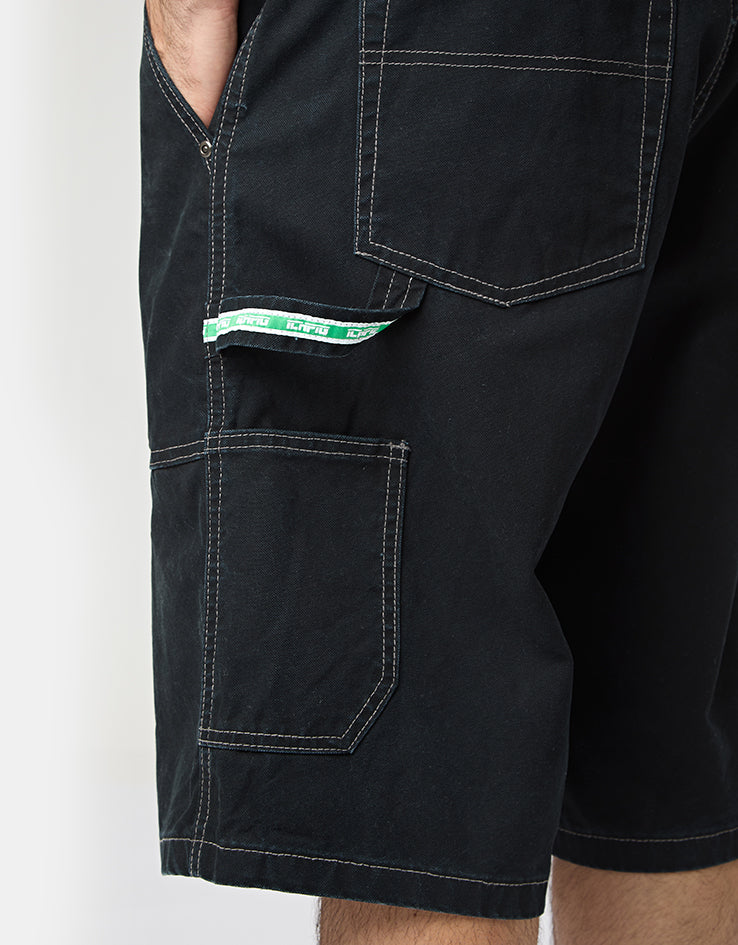ICHPIG Workshop Canvas Shorts - Black
