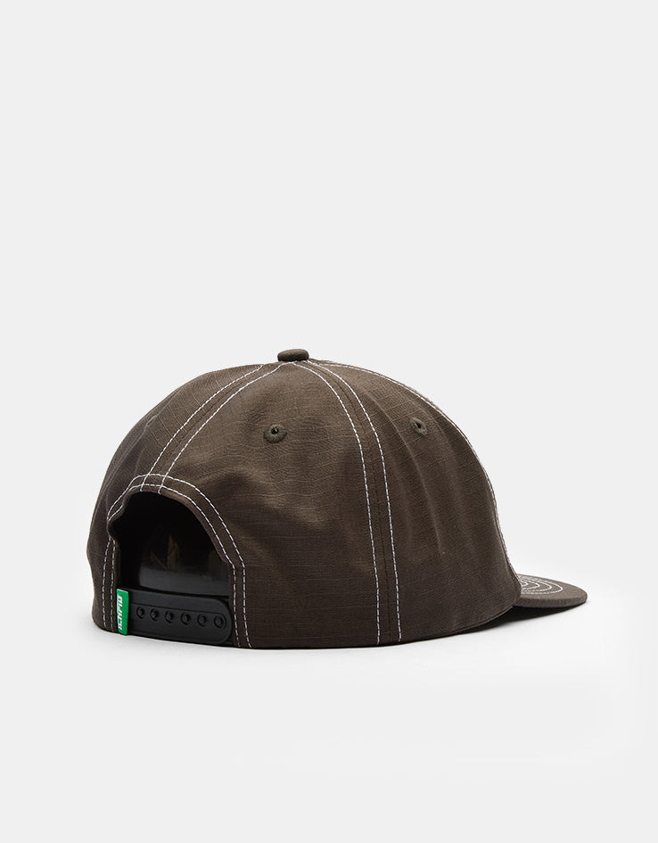 ICHPIG Capital Snapback Cap - Dark Brown