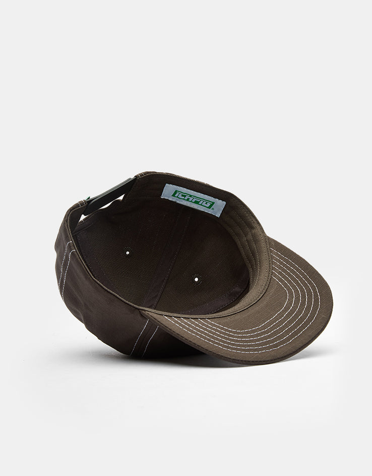 ICHPIG Capital Snapback Cap - Dark Brown