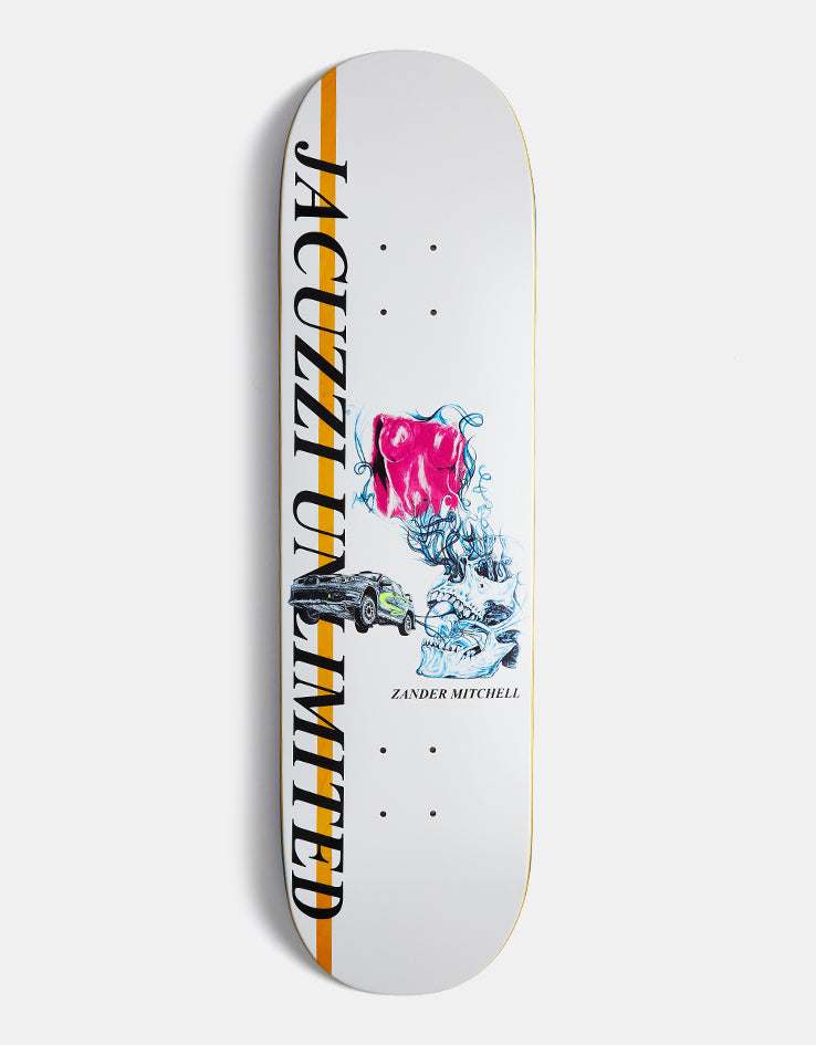 Jacuzzi Unlimited Mitchell Race Car EX7 Skateboard Deck - 8.5"