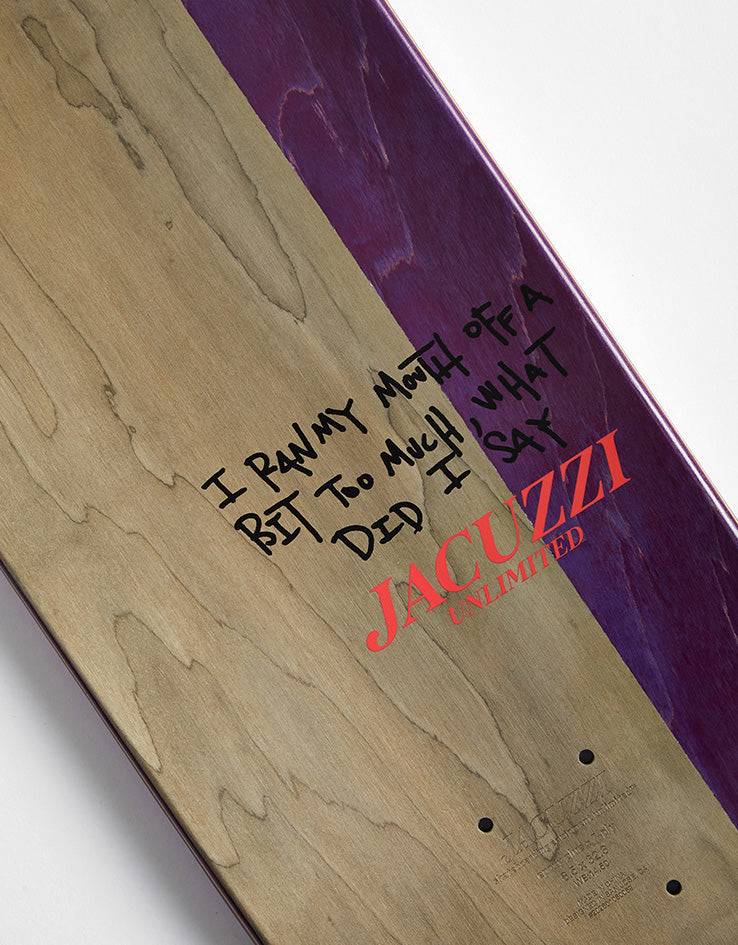 Jacuzzi Unlimited Dilo Mummy EX7 Skateboard Deck - 8.5"