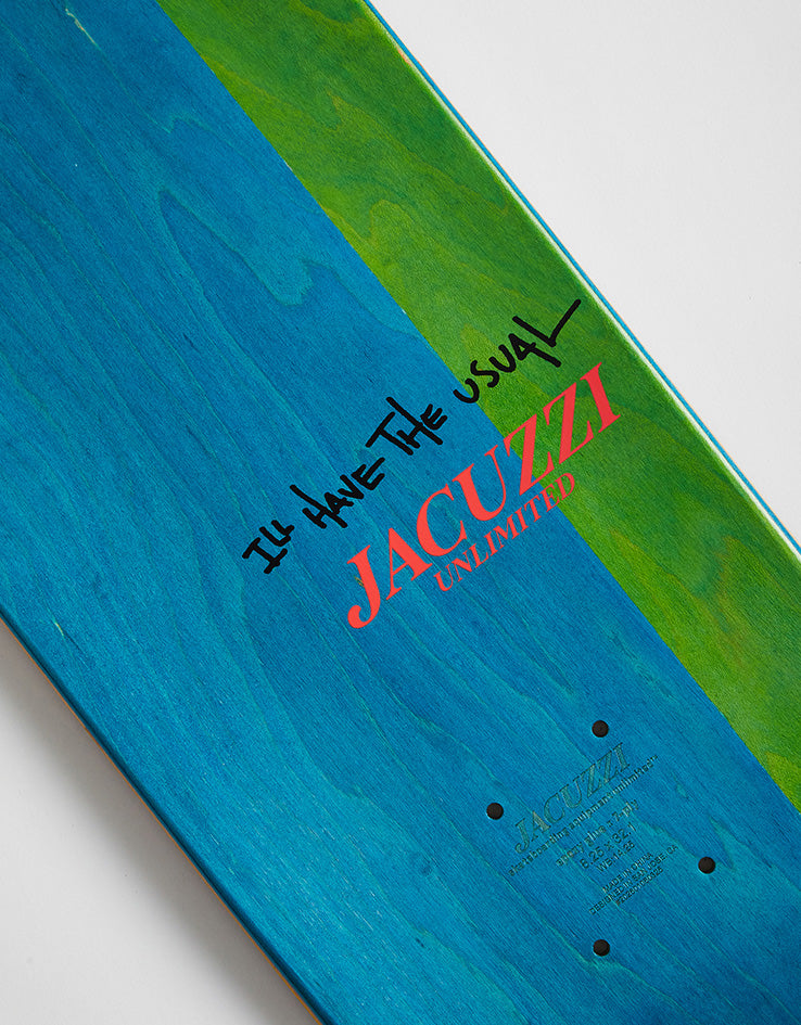 Jacuzzi Unlimited Berry Gunner EX7 Skateboard Deck - 8.25"