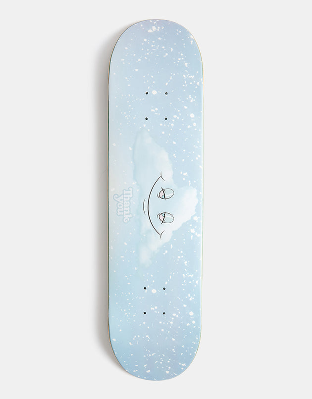 Thank You Head in the Snow Clouds Skateboard Deck