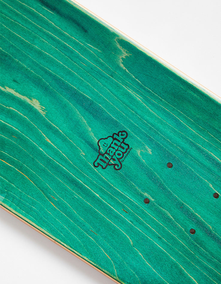 Thank You Head in the Snow Clouds Skateboard Deck