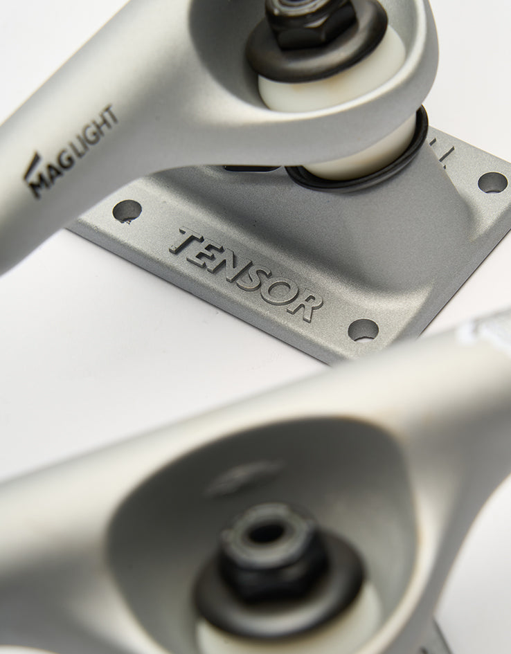 Tensor Mag Light Regular Skateboard Trucks - Silver (Pair)