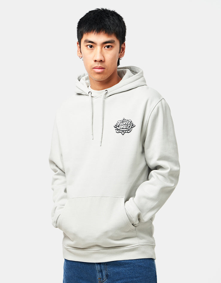 Santa Cruz Aztec Dot Pullover Hoodie - Mist