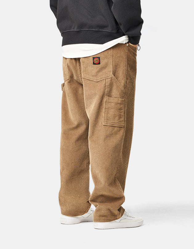 Santa Cruz Cord Carpenter Big Pants - Desert Cord