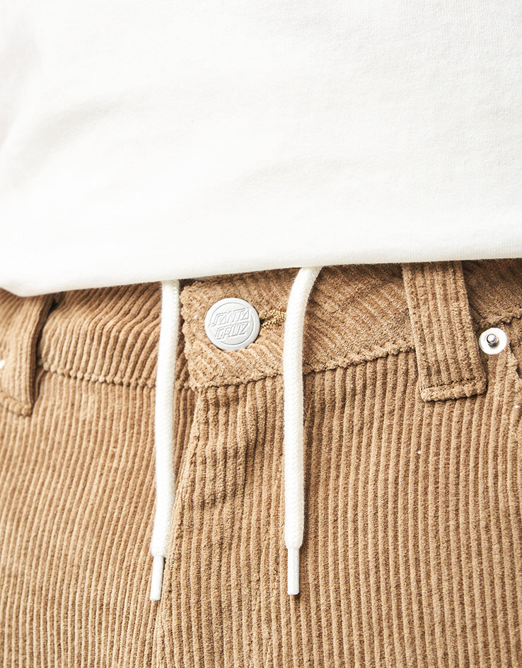 Santa Cruz Cord Carpenter Big Pants - Desert Cord